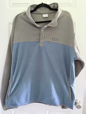 Columbia 1/4 button pullover